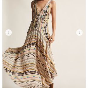 V-Neck Maxi Dress